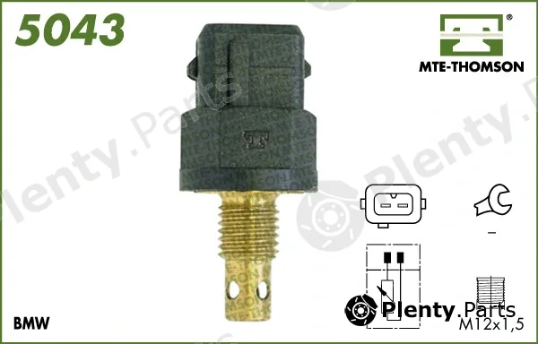 Mte-Thomson 5043 — Sensor, intake air temperature