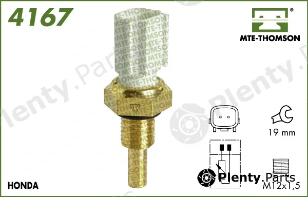 Mte-Thomson 4167 — Sensor, coolant temperature