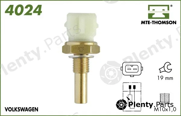 Mte-Thomson 4024 — Sensor, coolant temperature
