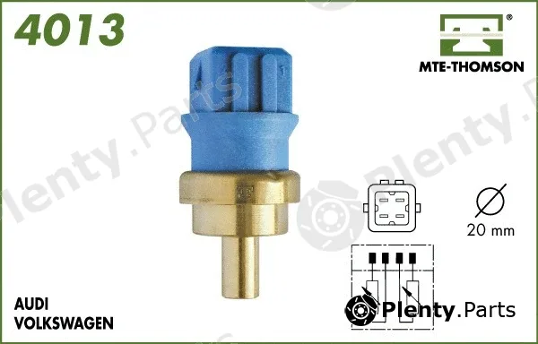 Mte-Thomson 4013 — Sensor, coolant temperature