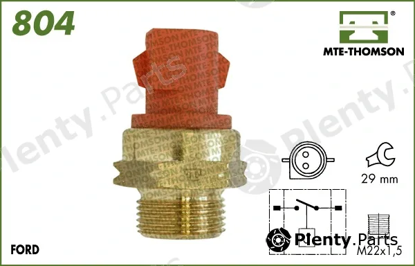 Mte-Thomson 804.102/97 — Temperature Switch, radiator fan