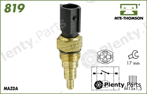 Mte-Thomson 819 — Temperature Switch, radiator fan