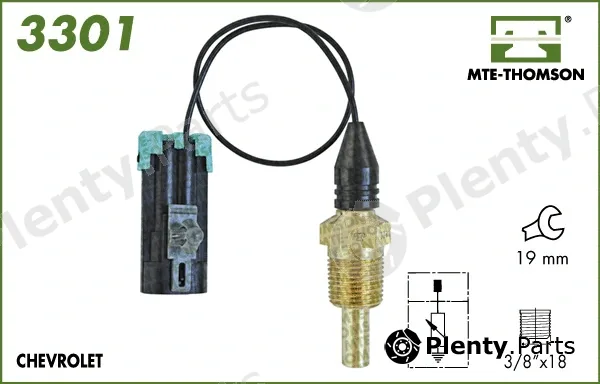 Mte-Thomson 3301 — Sensor, coolant temperature