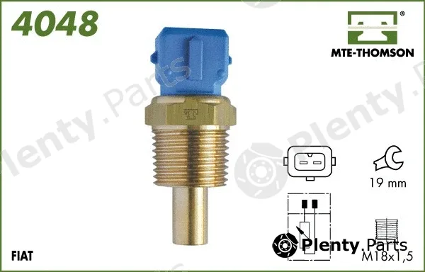 Mte-Thomson 4048 — Sensor, coolant temperature