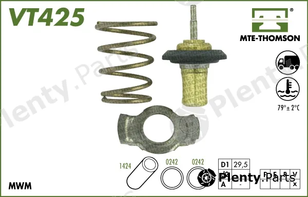 Mte-Thomson VT425.79 — Thermostat, coolant