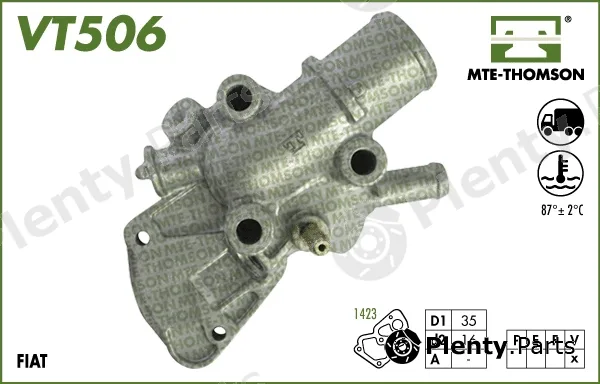 Mte-Thomson VT506.87 — Thermostat, coolant