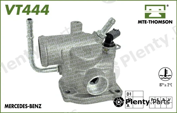 Mte-Thomson VT444.87 — Thermostat, coolant