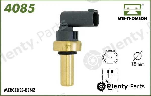 Mte-Thomson 4085 — Sensor, coolant temperature