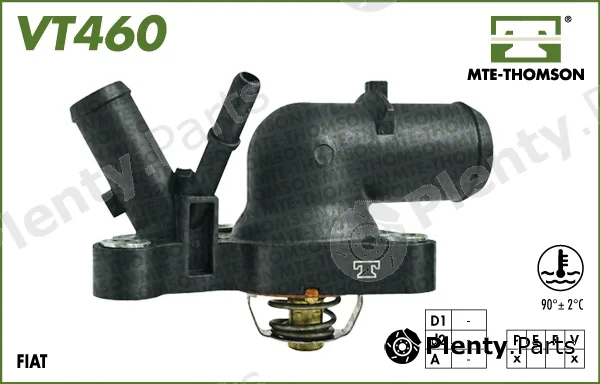 Mte-Thomson VT460.90 — Thermostat, coolant