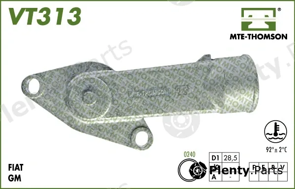 Mte-Thomson VT313.92 — Thermostat, coolant