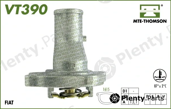 Mte-Thomson VT390.87 — Thermostat, coolant