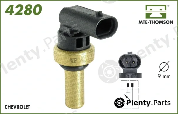 Mte-Thomson 4280 — Sensor, coolant temperature