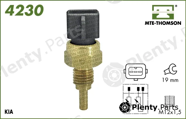 Mte-Thomson 4230 — Sensor, coolant temperature
