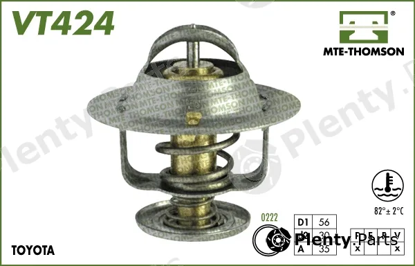 Mte-Thomson VT424.82 — Thermostat, coolant