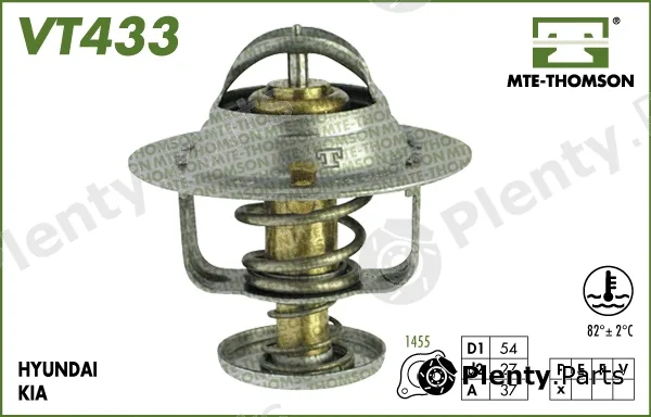 Mte-Thomson VT433.82 — Thermostat, coolant