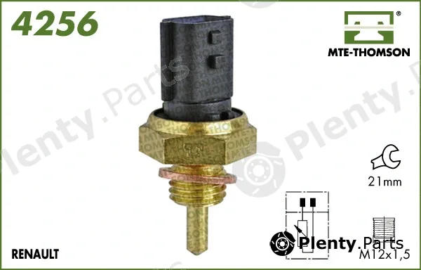 Mte-Thomson 4256 — Sensor, coolant temperature