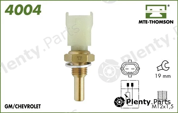 Mte-Thomson 4004 — Sensor, coolant temperature