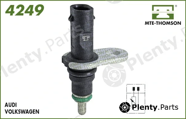 Mte-Thomson 4249 — Sensor, coolant temperature