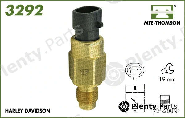 Mte-Thomson 3292 — Sensor, coolant temperature