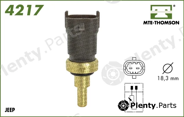 Mte-Thomson 4217 — Sensor, coolant temperature