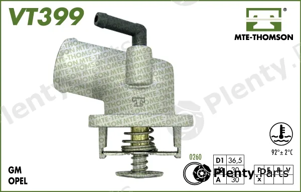Mte-Thomson VT399.92 — Thermostat, coolant