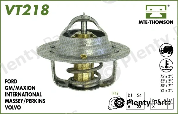 Mte-Thomson VT218.82 — Thermostat, coolant