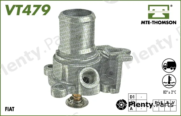 Mte-Thomson VT479.82 — Thermostat, coolant