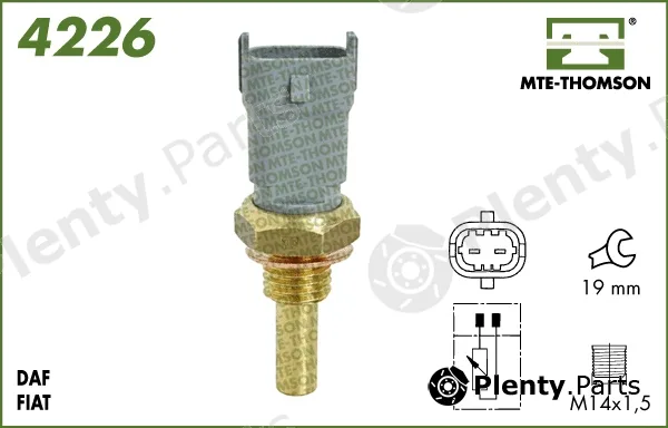 Mte-Thomson 4226 — Sensor, coolant temperature