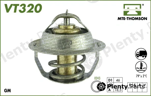Mte-Thomson VT320.79 — Thermostat, coolant