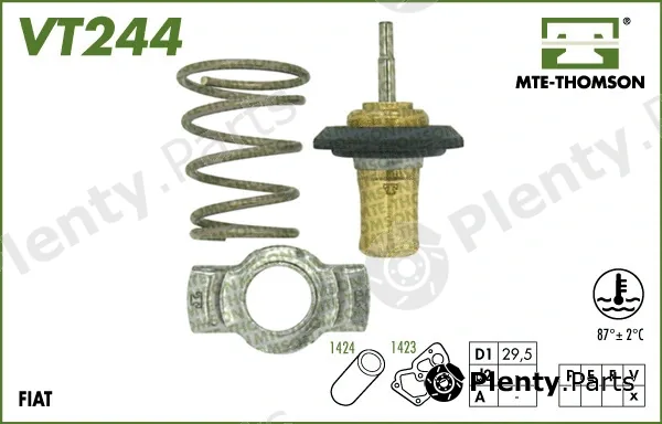 Mte-Thomson VT244.87 — Thermostat, coolant