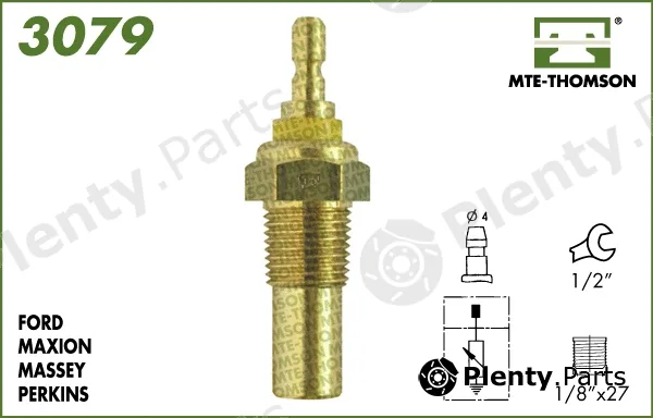 Mte-Thomson 3079 — Sensor, coolant temperature