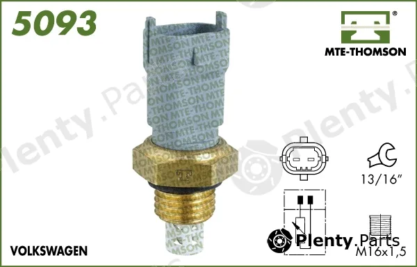 Mte-Thomson 5093 — Sensor, intake air temperature