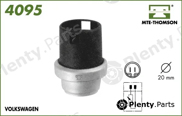 Mte-Thomson 4095 — Sensor, coolant temperature