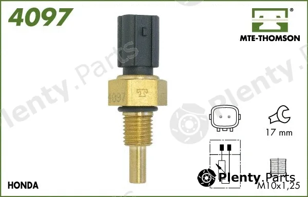 Mte-Thomson 4097 — Sensor, coolant temperature