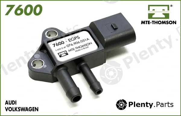 Mte-Thomson 7600 — Sensor, exhaust pressure