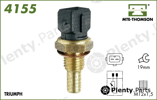Mte-Thomson 4155 — Sensor, coolant temperature