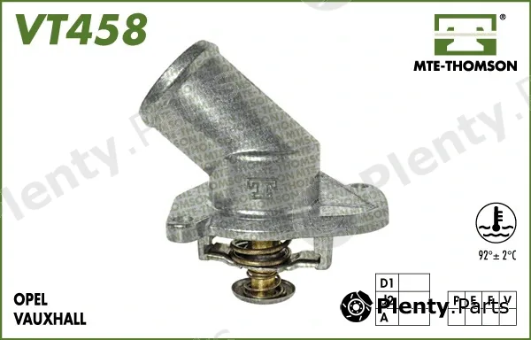 Mte-Thomson VT458.92 — Thermostat, coolant
