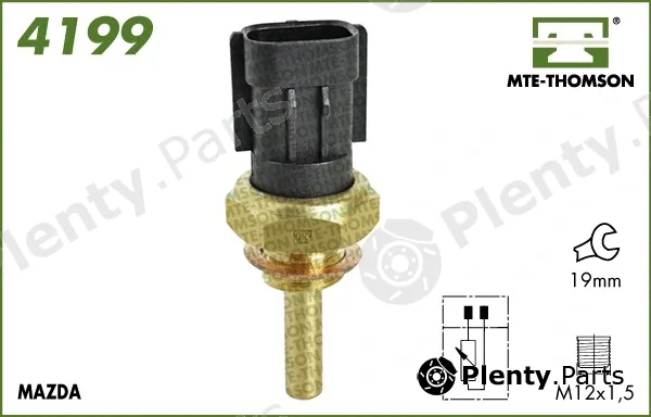 Mte-Thomson 4199 — Sensor, coolant temperature