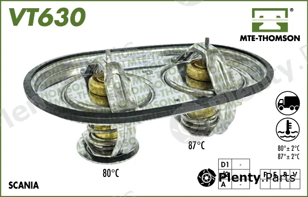 Mte-Thomson VT630.89/96 — Thermostat, coolant