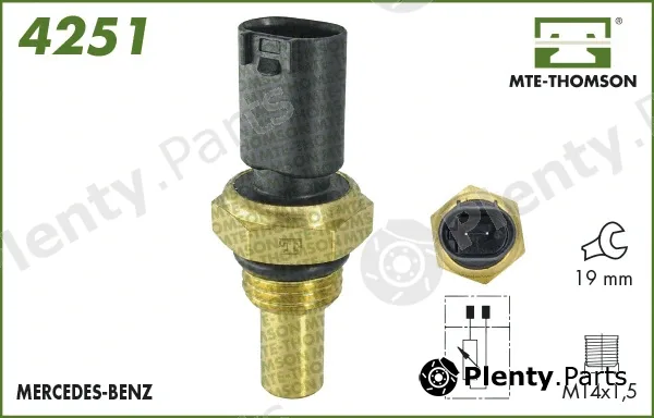 Mte-Thomson 4251 — Sensor, coolant temperature