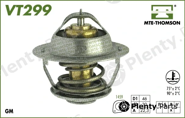 Mte-Thomson VT299.75 — Thermostat, coolant