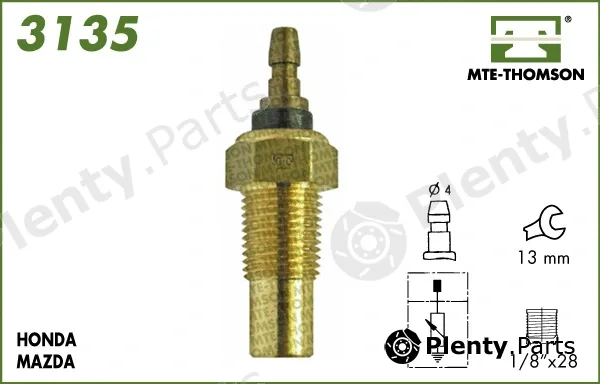 Mte-Thomson 3135 — Sensor, coolant temperature
