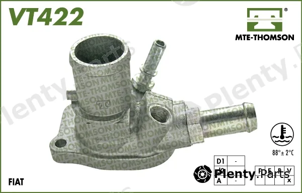 Mte-Thomson VT422.88 — Thermostat, coolant