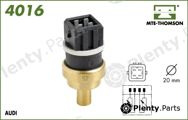 Mte-Thomson 4016 — Sensor, coolant temperature