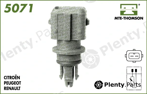 Mte-Thomson 5071 — Sensor, intake air temperature