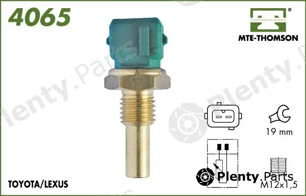 Mte-Thomson 4065 — Sensor, coolant temperature