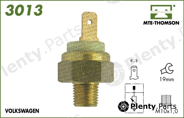 Mte-Thomson 3013 — Sensor, coolant temperature