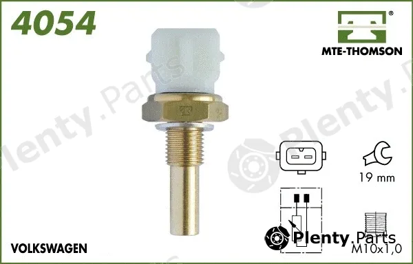 Mte-Thomson 4054 — Sensor, coolant temperature