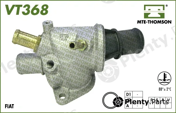 Mte-Thomson VT368.88 — Thermostat, coolant
