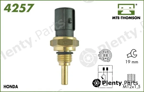 Mte-Thomson 4257 — Sensor, coolant temperature